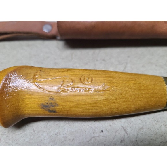Vintage J. Marttiini Rapala Fish Fillet Knife w Leather Sheath Finland Excellent - Picture 3 of 9